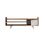 Hanah Home Soporte para TV Ticaba Roble y blanco
